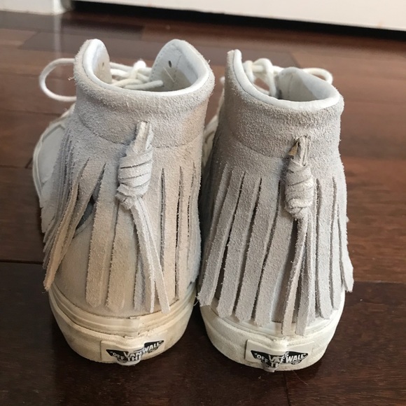 Vans SK8 Suede and Fringe Size 6.5 - Picture 5 of 8